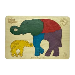 Ekoplay - India Elephant Puzzle Game