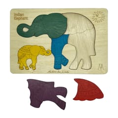 Ekoplay - India Elephant Puzzle Game