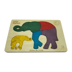 Ekoplay - India Elephant Puzzle Game