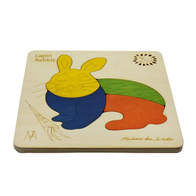 Ekoplay - Lapin Rabbit Puzzle Game