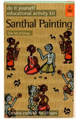 POTLI DIY Colouring Folk Art kit Santhal painting