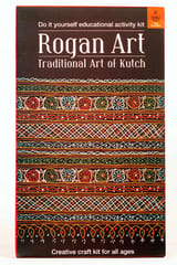 POTLI DIY Colouring Folk Art kit Rogan Painting