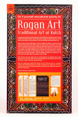 POTLI DIY Colouring Folk Art kit Rogan Painting