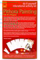 POTLI DIY Colouring Folk Art kit Pithora Painting