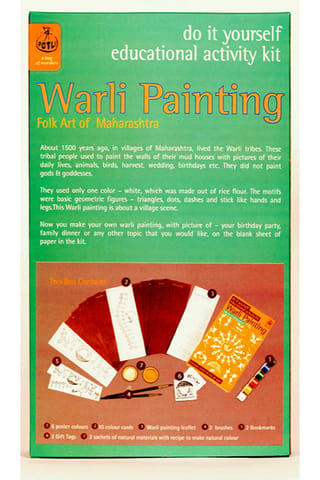 POTLI DIY Colouring Folk Art  kit Warli Painting