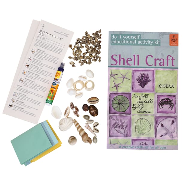 POTLI - DIY Craft kit Shell Craft