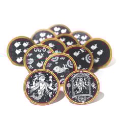 POTLI - GANJIFA Hand painted Playing Cards  Dashavtar set/120