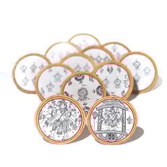 POTLI - GANJIFA Hand painted Playing Cards  Dashavtar set/120