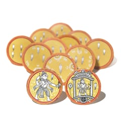 POTLI - GANJIFA Hand painted Playing Cards  Dashavtar set/120