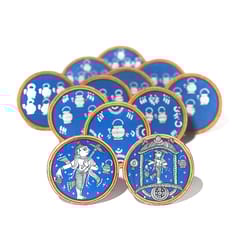 POTLI - GANJIFA Hand painted Playing Cards  Dashavtar set/120