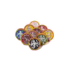 POTLI - GANJIFA Hand painted Playing Cards  Dashavtar set/120