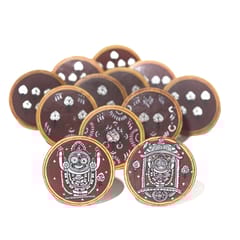 POTLI - GANJIFA Hand painted Playing Cards  Dashavtar set/120