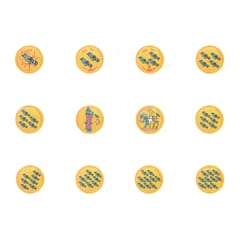 POTLI - GANJIFA Printed Playing Cards  Athrangi Set/96