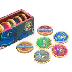 POTLI - GANJIFA Printed Playing Cards  Athrangi Set/96