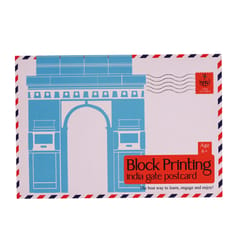 POTLI - DIY Wooden Block Printing Craft kit Monuments of India - India Gate