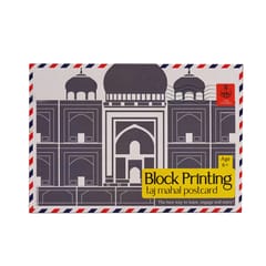 POTLI - DIY Wooden Block Printing Craft kit Monuments of India - Taj Mahal