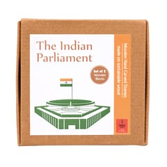 POTLI - DIY Wooden Block Printing Set New Parliament of India