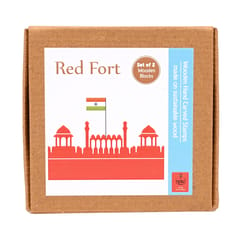 POTLI - DIY Wooden Block Printing Set Red Fort