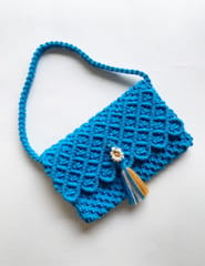 Act of Craft - Macrame Clutch Tessel Bag