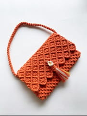 Act of Craft - Macrame Clutch Tessel Bag