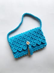 Act of Craft - Macrame Clutch Tessel Bag