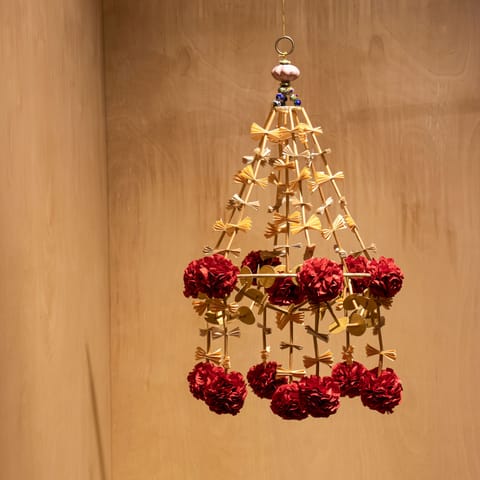 Senses Play-Gulab Phool Jhoomar 
Hanging Decoration