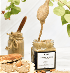 Kanz & Muhul - all,grocery-Natural Almond Butter - 200 grams