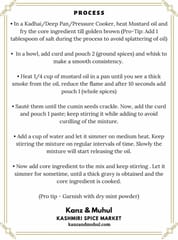 Kanz & Muhul - Yakhni Spice Blend