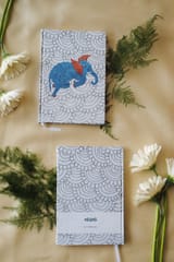 Ekibeki - Gond Gajoba Journal/Notebook White (1Pc)