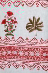 SootiSyahi 'Made on Earth' Handblock Printed Cotton Door Curtain