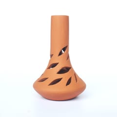 CRAFTLIPI - TERRACOTA FOUNTAIN CUT PROFILED Flower Vase