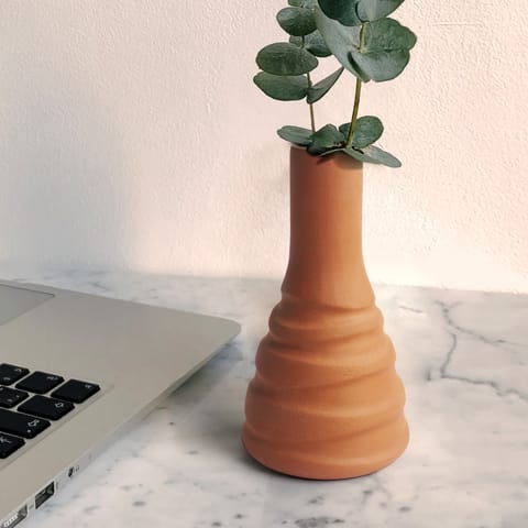 CRAFTLIPI - TERRACOTA ZIL XL Flower Vase