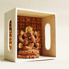 CRAFTLIPI-Little(XS) Ganapati Idol