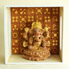 CRAFTLIPI-Little(XS) Ganapati Idol