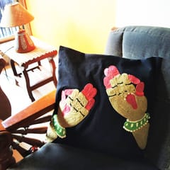 Juhi Malhotra-Ethnic Mudra Cushion Cover