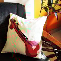 Juhi Malhotra-Sitar Cushion Cover