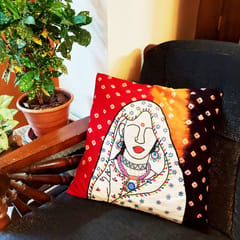 Juhi Malhotra-Rabari Woman Cushion Cover