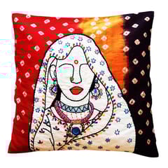 Juhi Malhotra-Rabari Woman Cushion Cover