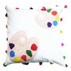Juhi Malhotra-Art Palette Cushion Cover