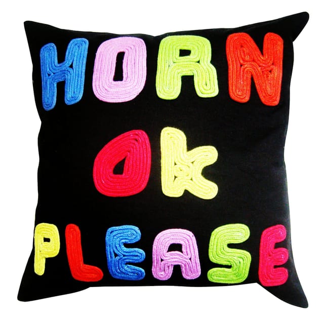 Juhi Malhotra-Truck Art Cushion Cover