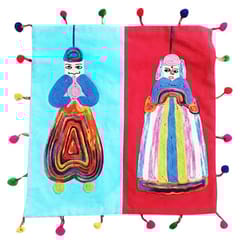 Juhi Malhotra-Quirky Kathputli Cushion Cover