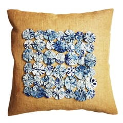 Juhi Malhotra-Indigo Flower Cushion Cover