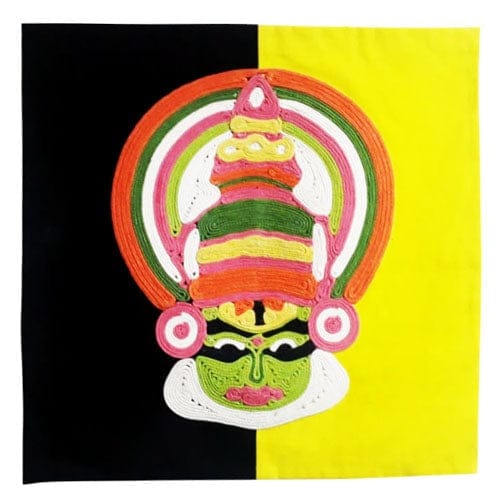 Juhi Malhotra-Classy Kathakali Cushion Cover