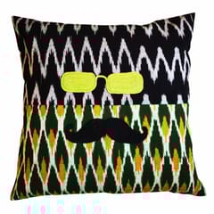 Juhi Malhotra-Ikat Story Cushion Cover
