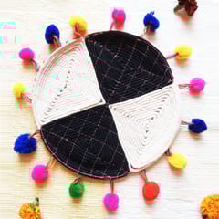 Juhi Malhotra-Black And White Trivet