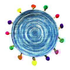 Juhi Malhotra-Shaded Blue Trivet