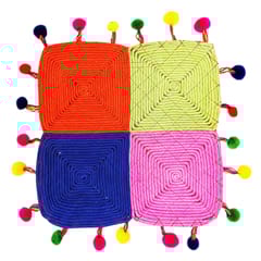 Juhi Malhotra-Four Color Square Trivet