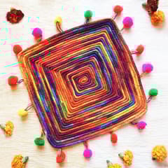 Juhi Malhotra-Multicolor Square Trivet