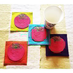 Juhi Malhotra-Tomato Coaster Set