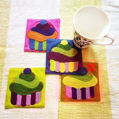 Juhi Malhotra-Cupcake Coaster Set